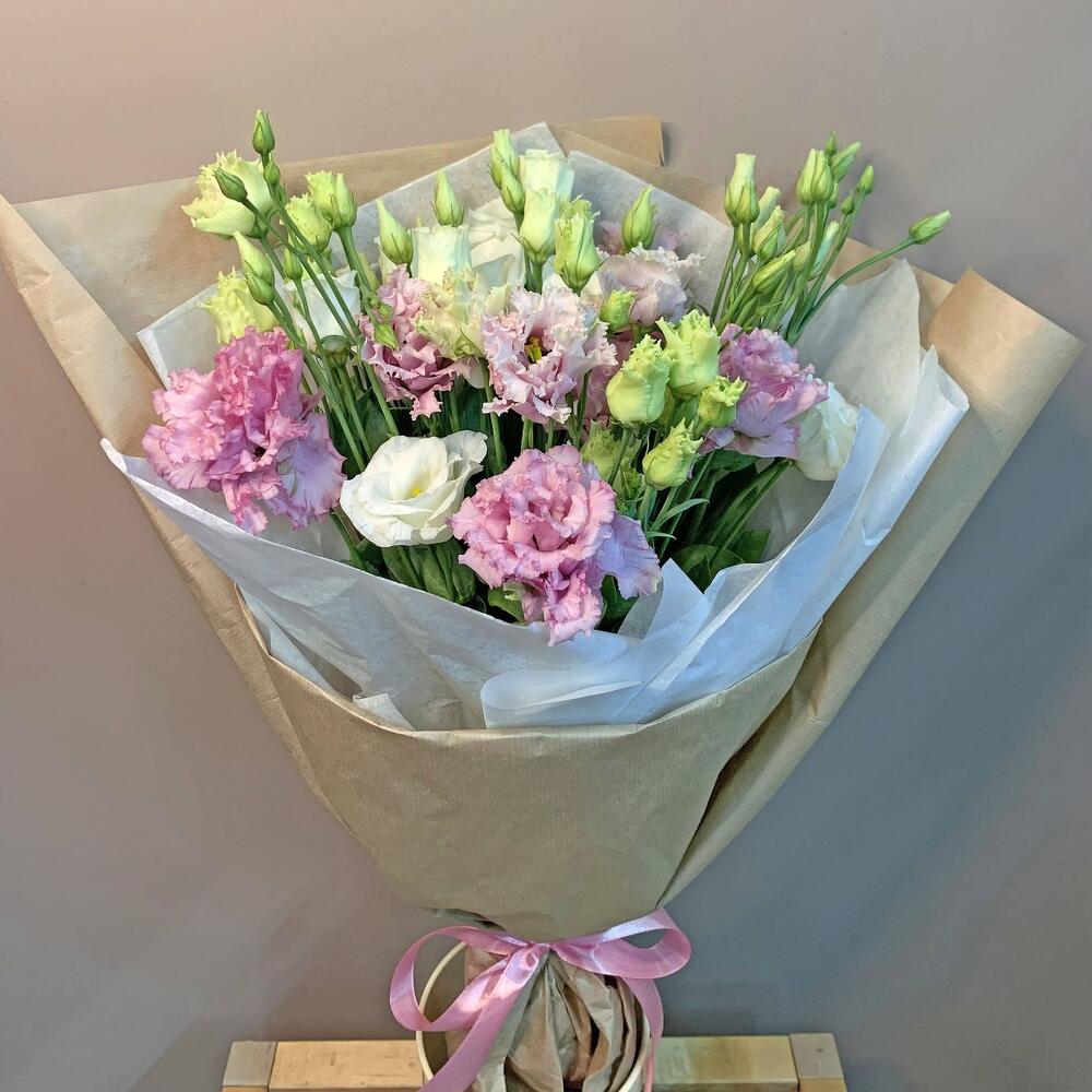 Монобукет из 7 эустом